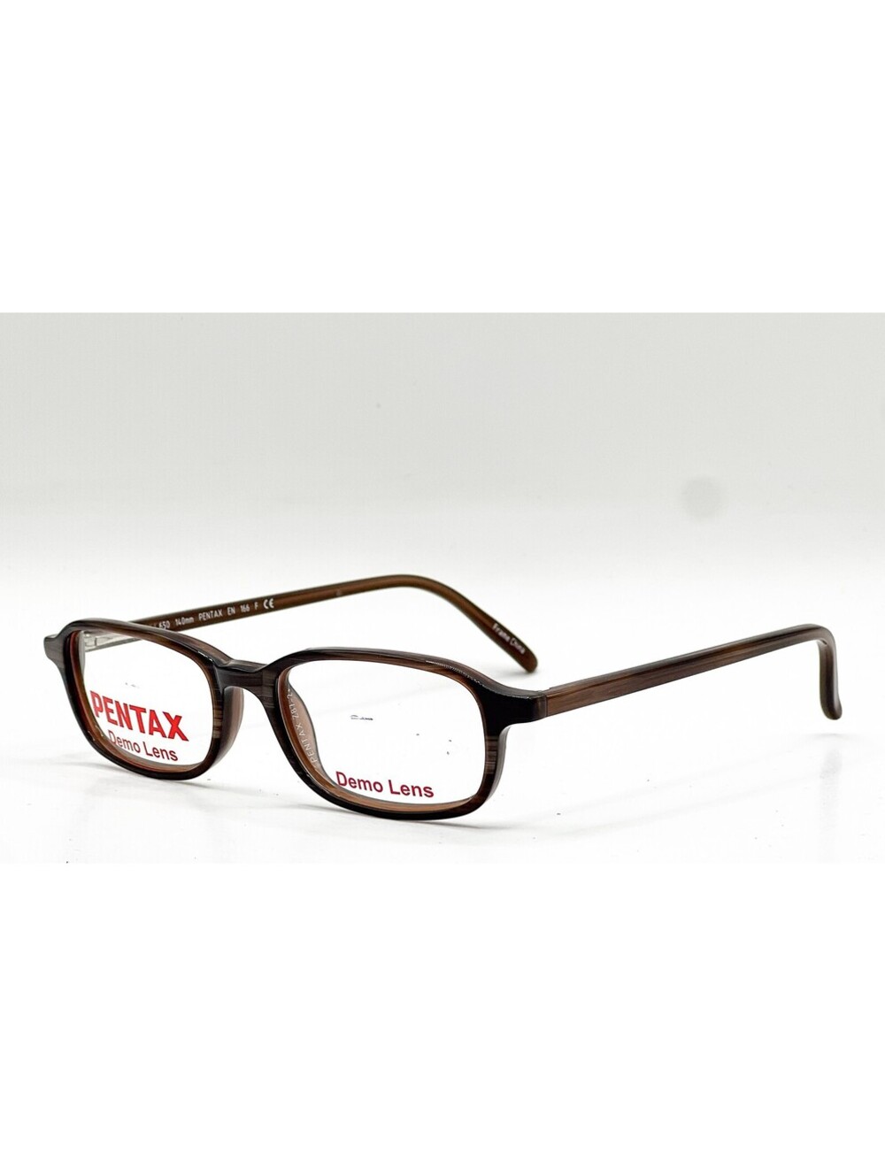 Pentax Z87-2+ Brown Safety Authentic Eyeglasses 48-16-140